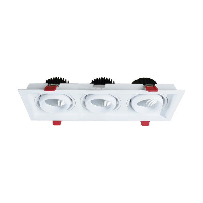 چراغ شعاع مدل سقفی توکار SH-6703-3x36W
