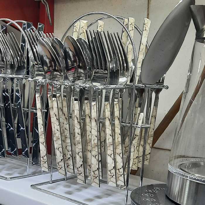 سرویس قاشق و چنگال پس کرایه