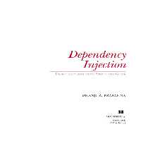 خرید و دانلود نسخه کامل کتاب Dependency injection : design patterns using spring and guice