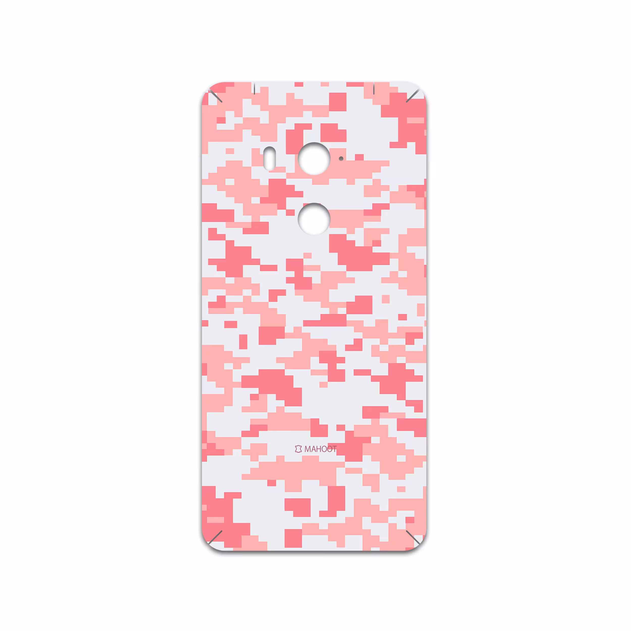 برچسب پوششی ماهوت مدل Army-Pink-pixel مناسب برای گوشی موبایل اچ تی سی U11 Eyes