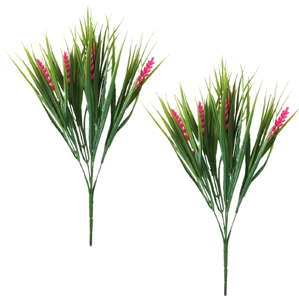 دسته گل مصنوعی مدل گندم کد 542 بسته 2 عددی