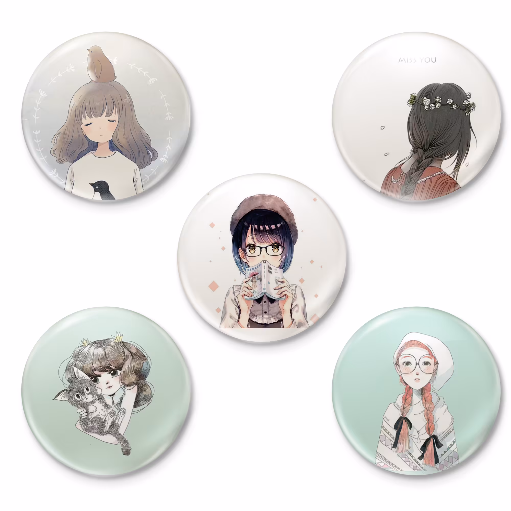 پیکسل مدل دخترانه b_girl_1_31 مجموعه 5 عددی