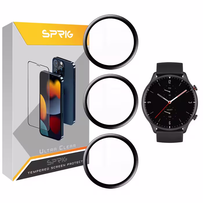 محافظ صفحه نمایش نانو اسپریگ مدل SPG مناسب برای ساعت هوشمند امیزفیت GTR 4 بسته سه عددی