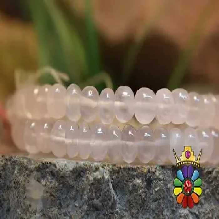 رشته کوارتز صورتی سایز 7