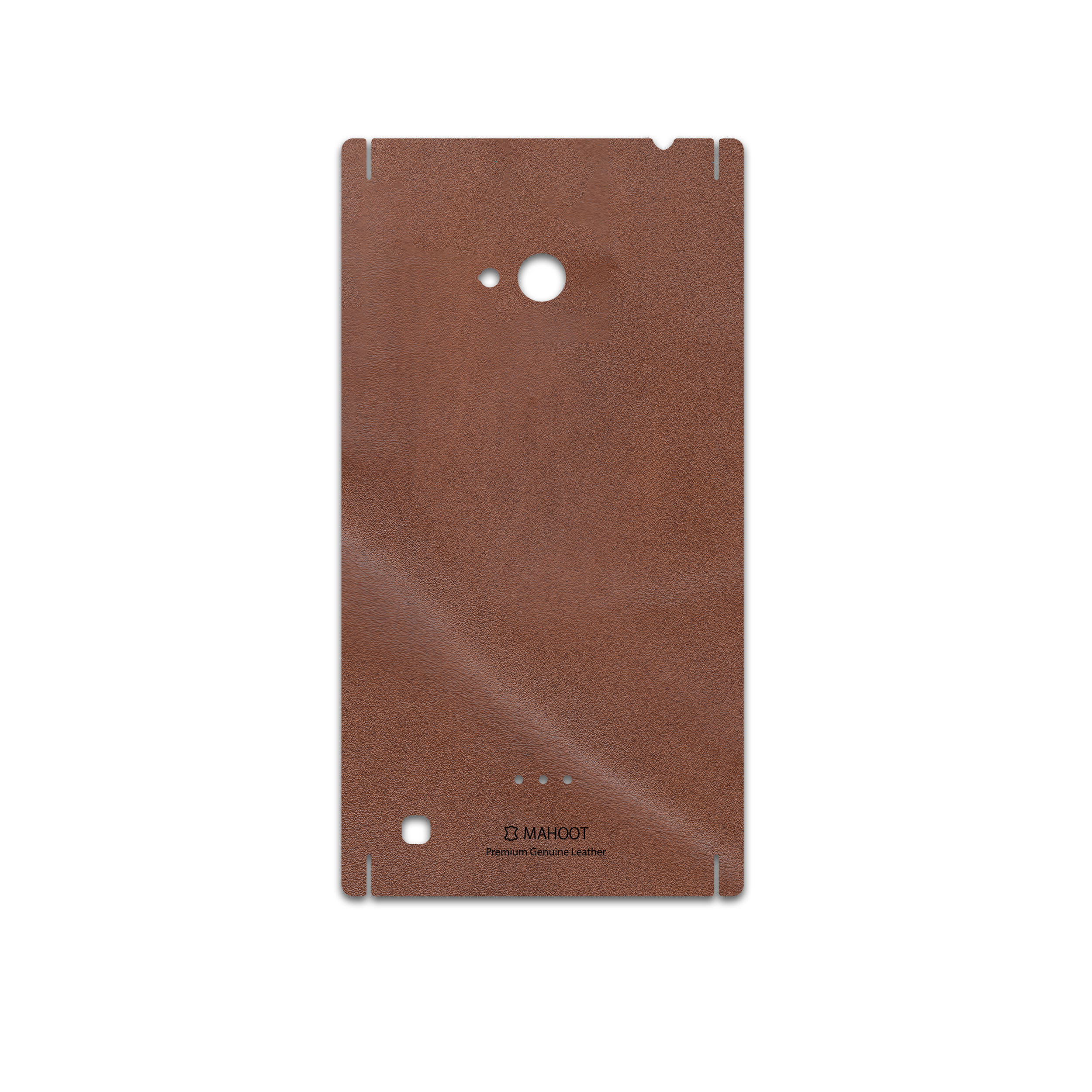 برچسب پوششی ماهوت مدل Matte_Natural_Leather مناسب برای گوشی موبایل نوکیا Lumia 720