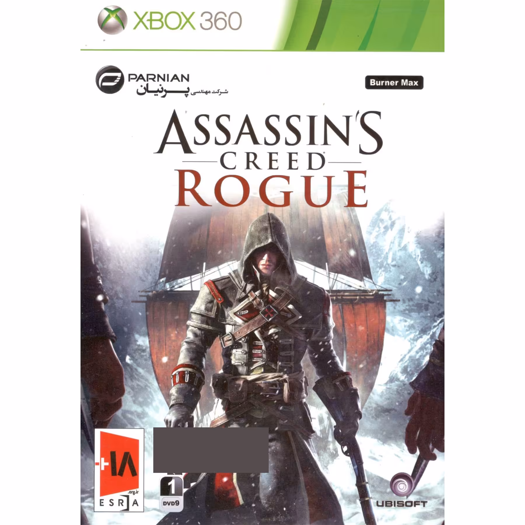 بازی assassins creed ROUGE مخصوص XBOX360 نشر پرنیان