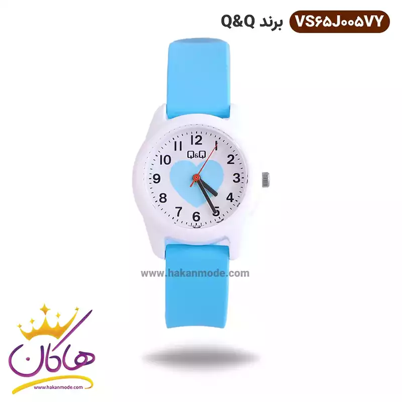 ساعت مچی دخترانه کیو اند کیو آبی VS65J005VY