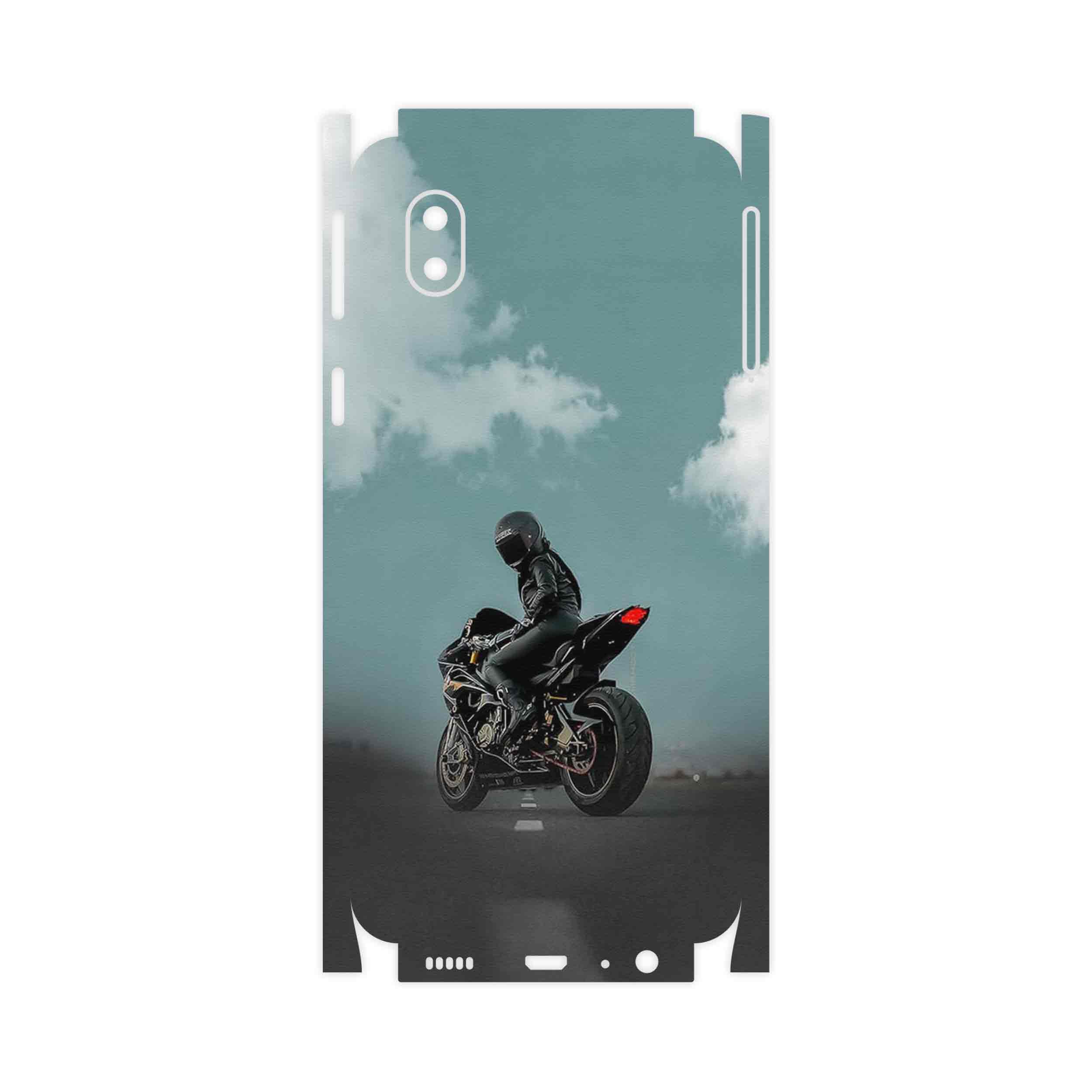 برچسب پوششی ماهوت مدل Motorcycling-FullSkin مناسب برای گوشی موبایل سامسونگ Galaxy A01 Core