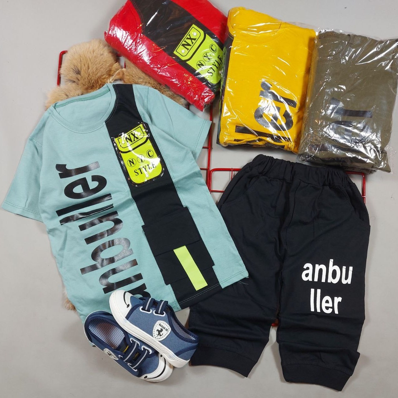 تیشرت شلوار ک پسرانه 