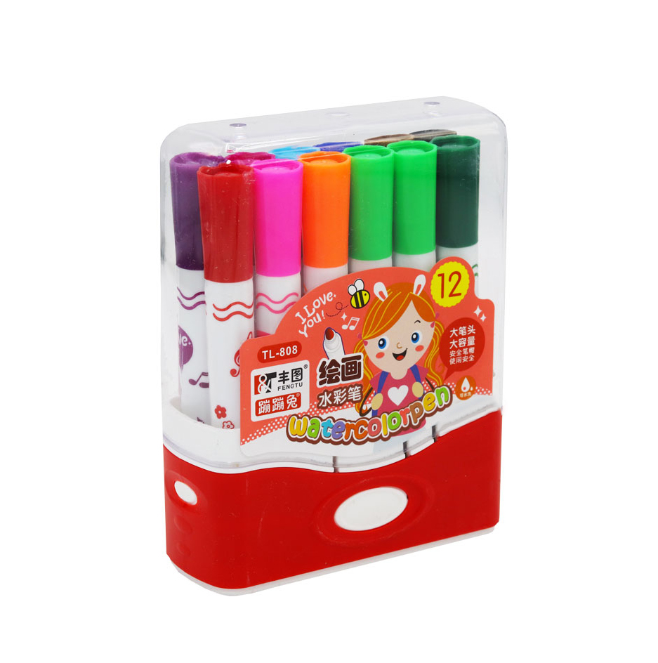 ماژيک نقاشی باکس دار 12 رنگ