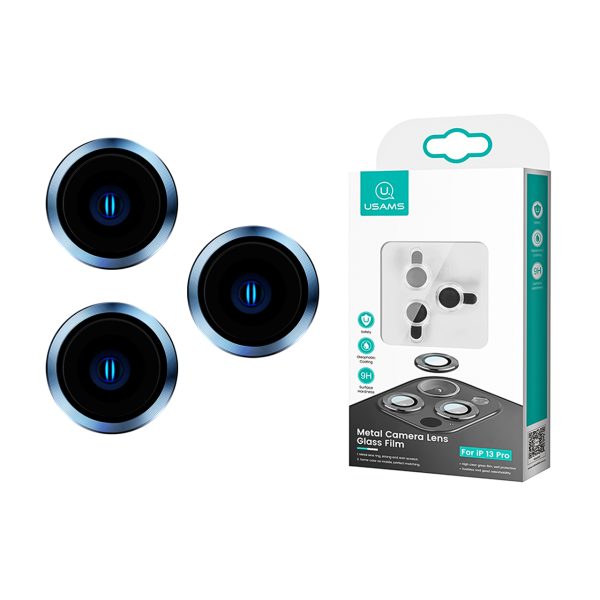 محافظ لنز دوربین یوسمز مدل US-BH791 مناسب برای گوشی موبایل اپل iPhone 13 Pro Max