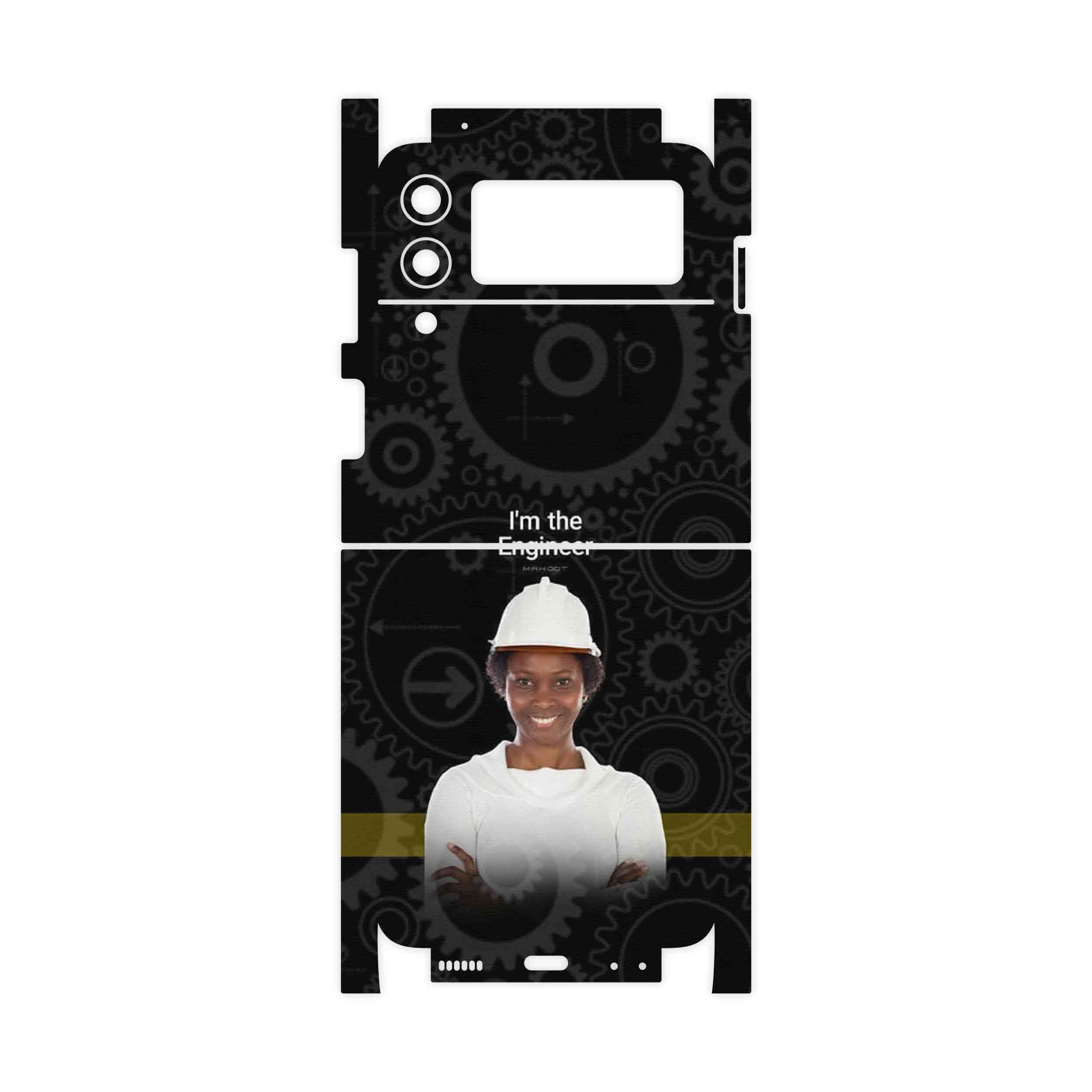 برچسب پوششی ماهوت مدل Engineer-FullSkin مناسب برای گوشی موبایل سامسونگ Galaxy Z Flip3 5G