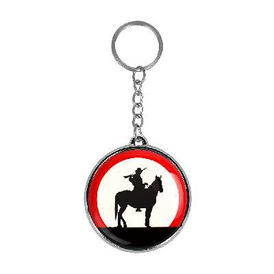 جاکلیدی خندالو طرح رد دد Red Dead مدل دوطرفه کد 1029610291