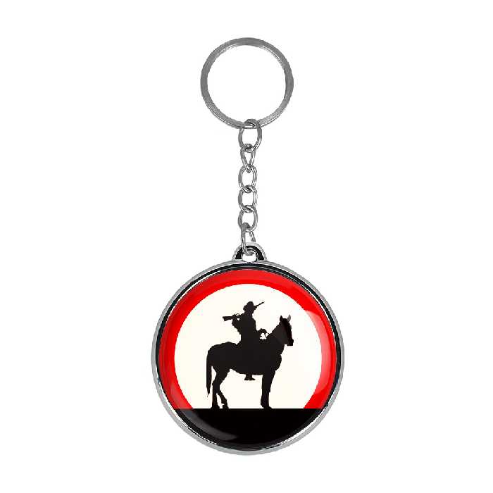 جاکلیدی خندالو طرح رد دد Red Dead مدل دوطرفه کد 1029610291