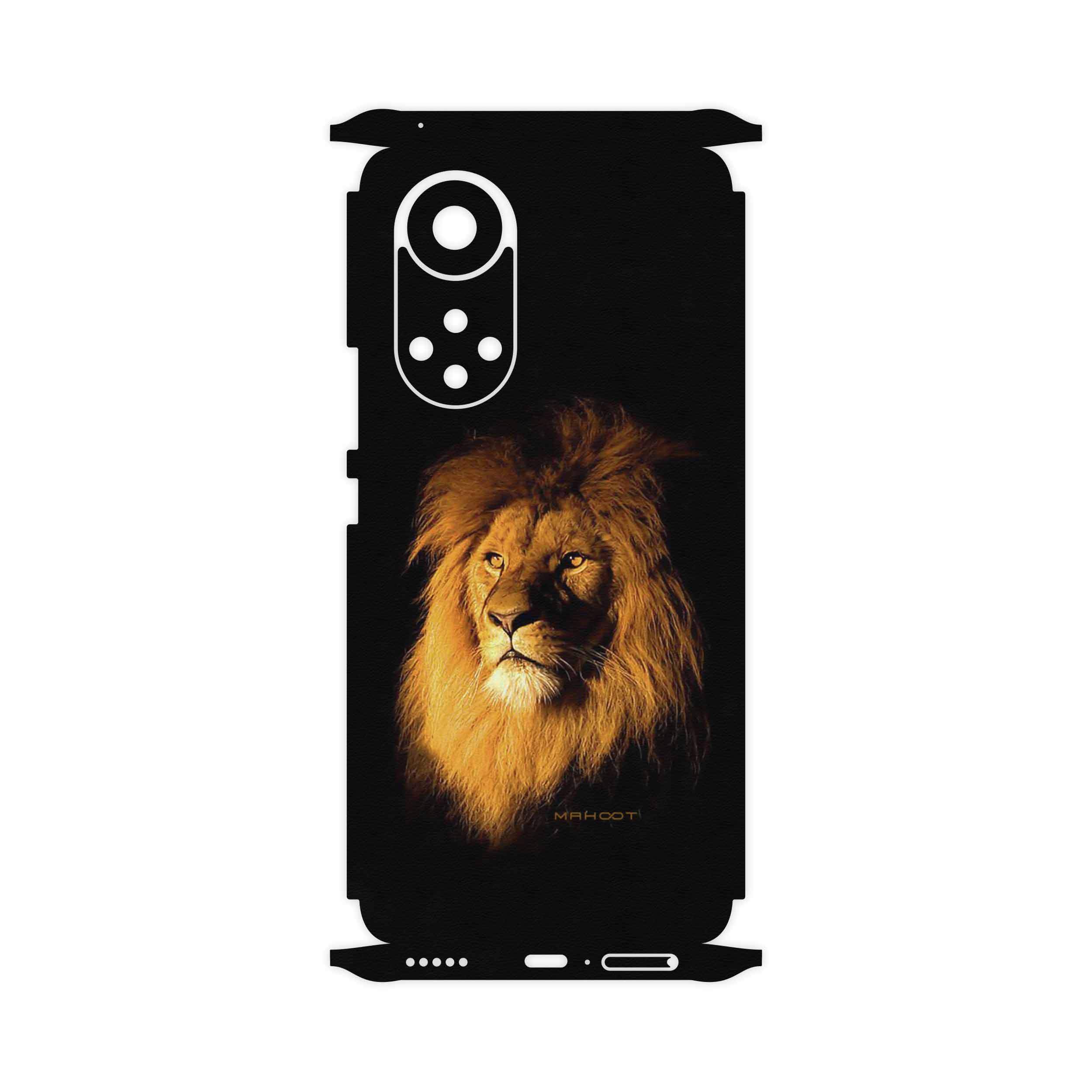 برچسب پوششی ماهوت مدل Lion-FullSkin مناسب برای گوشی موبایل هوآوی Nova 9