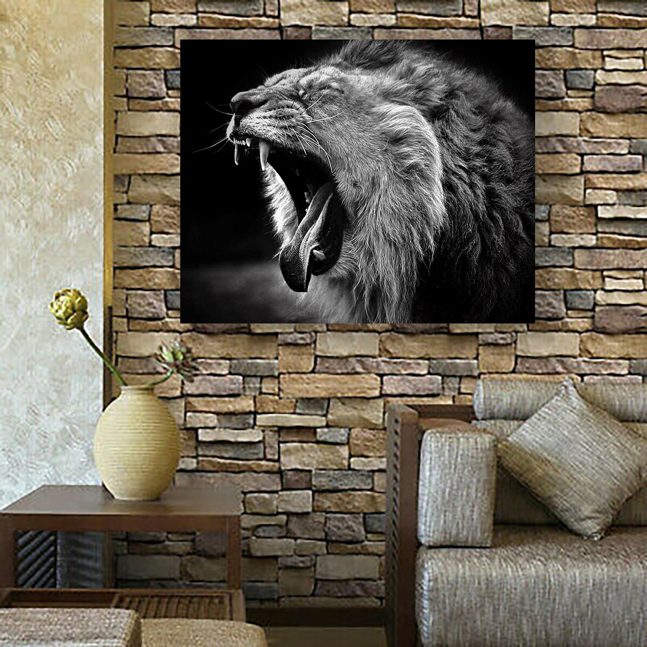 تابلو شاسی طرح شیر کد o4