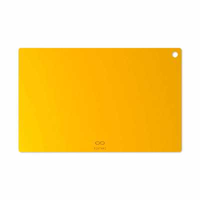 برچسب پوششی ماهوت مدل Matte-Deep-Mustard مناسب برای تبلت سونی Xperia Tablet Z LTE 2013