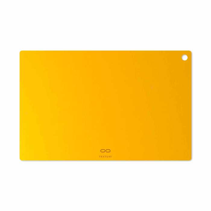 برچسب پوششی ماهوت مدل Matte-Deep-Mustard مناسب برای تبلت سونی Xperia Tablet Z LTE 2013
