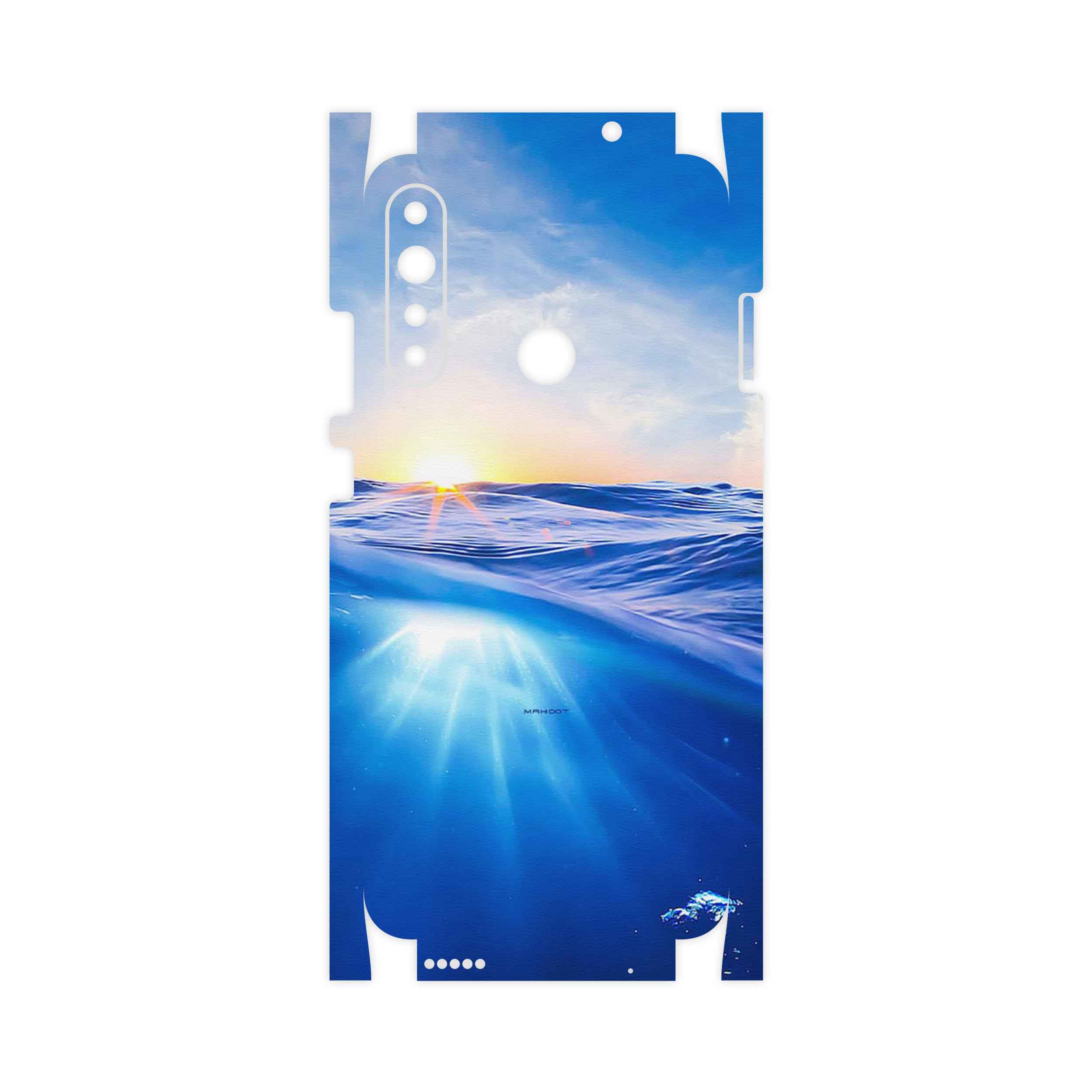 برچسب پوششی ماهوت مدل Ocean-FullSkin مناسب برای گوشی موبایل جی پلاس P10