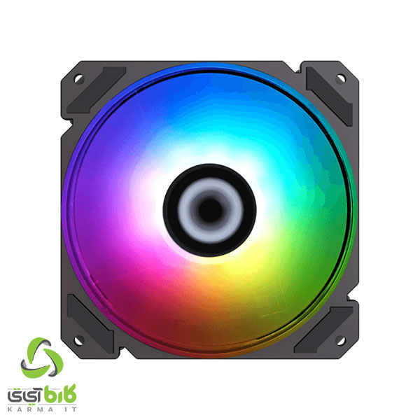فن کیس گیم مکس FN-12Rainbow-C9 - فروشگاه کارما آیتی