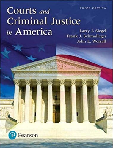 خرید و دانلود نسخه کامل کتاب Courts and Criminal Justice in America (3rd Edition) - Pdf