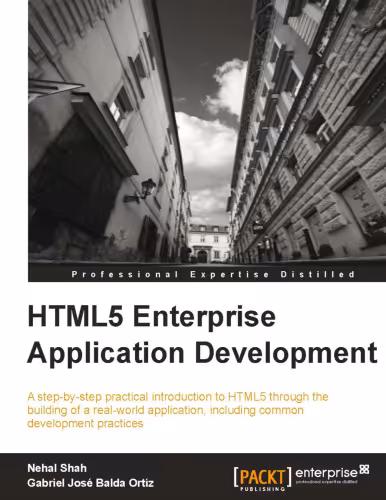 خرید و دانلود نسخه کامل کتاب HTML5 Enterprise Application Development