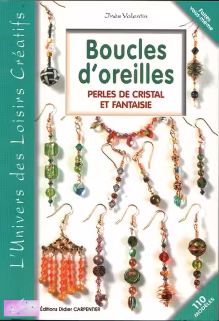 خرید و دانلود نسخه کامل کتاب Boucles d'oreilles: Perles de cristal et fantaisie