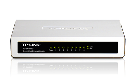 TP-Link TL-SF1008 8 port 10-100 Desktop Switch