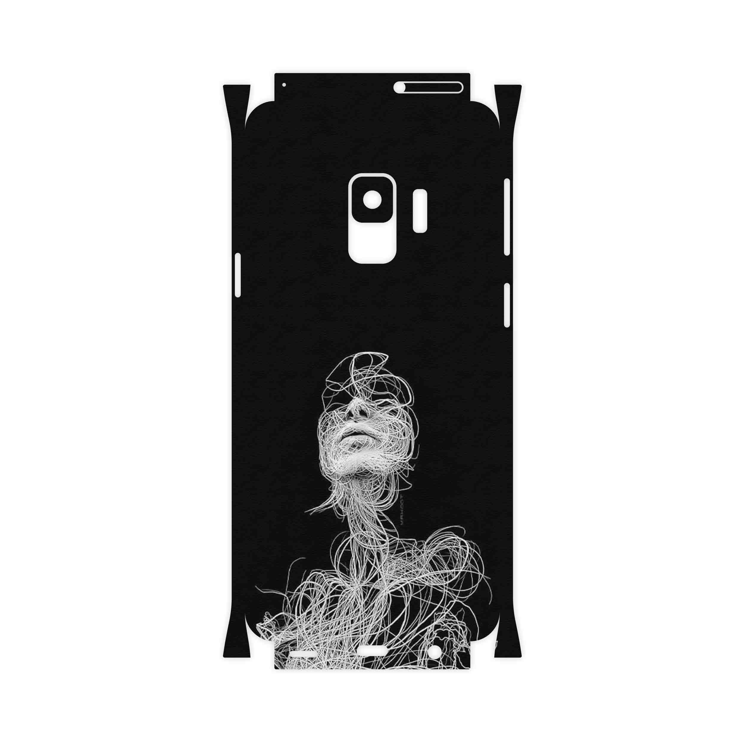 برچسب پوششی ماهوت مدل Strings Digital Art 2-FullSkin مناسب برای گوشی موبایل سامسونگ Galaxy S9
