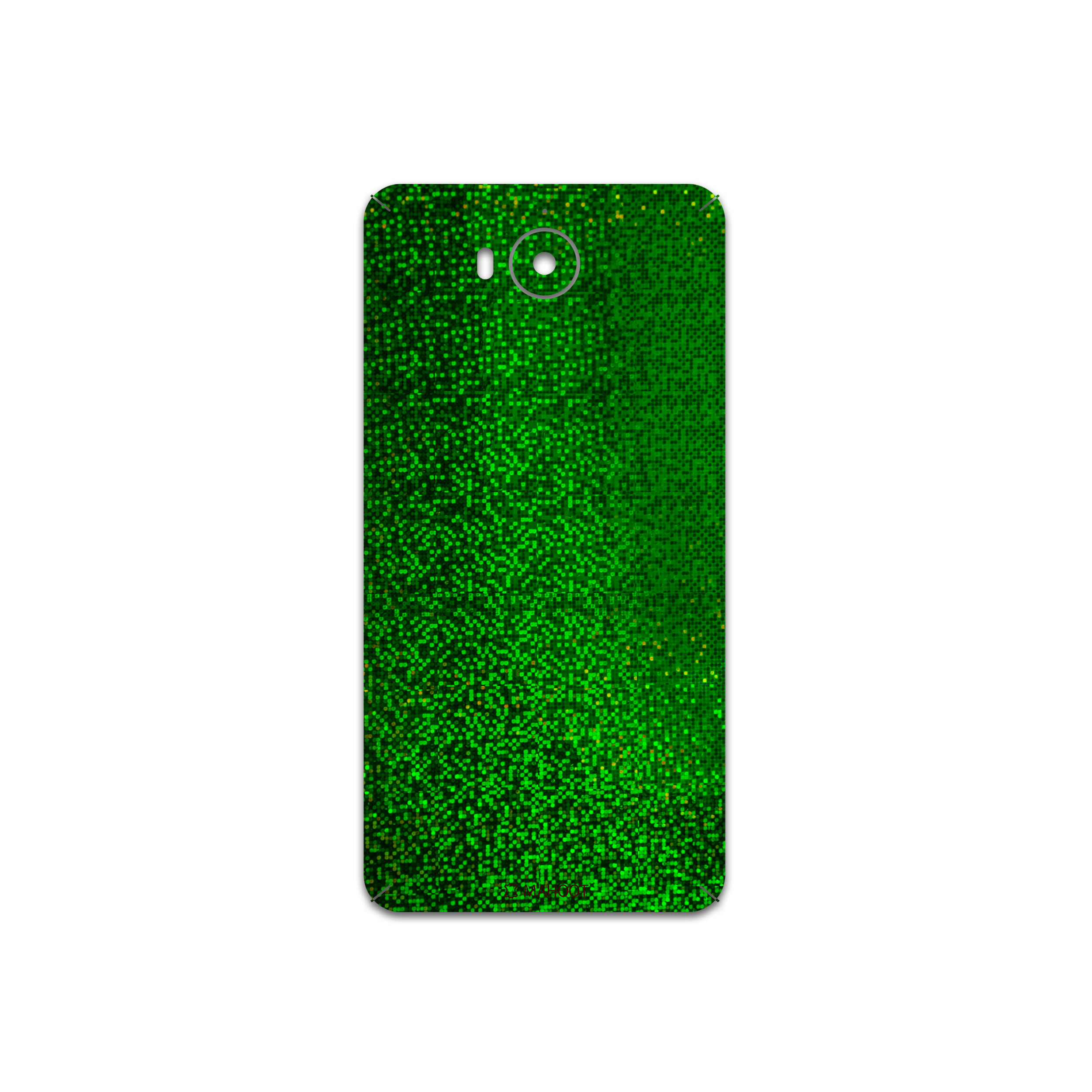 برچسب پوششی ماهوت مدل Green-Holographic مناسب برای گوشی موبایل هوآوی Y5 2017