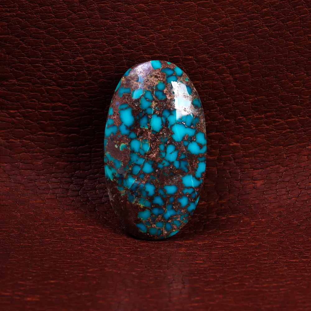 نگین فیروزه شجری کد 15206 - جواهری مشاهیر