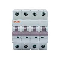 کلید مینیاتوری 1 آمپر چهار پل AC کانل کد C1-6KA-4P