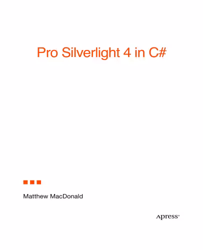 خرید و دانلود نسخه کامل کتاب Pro Silverlight 4 in C#: Create cross-platform .NET applications for the browser