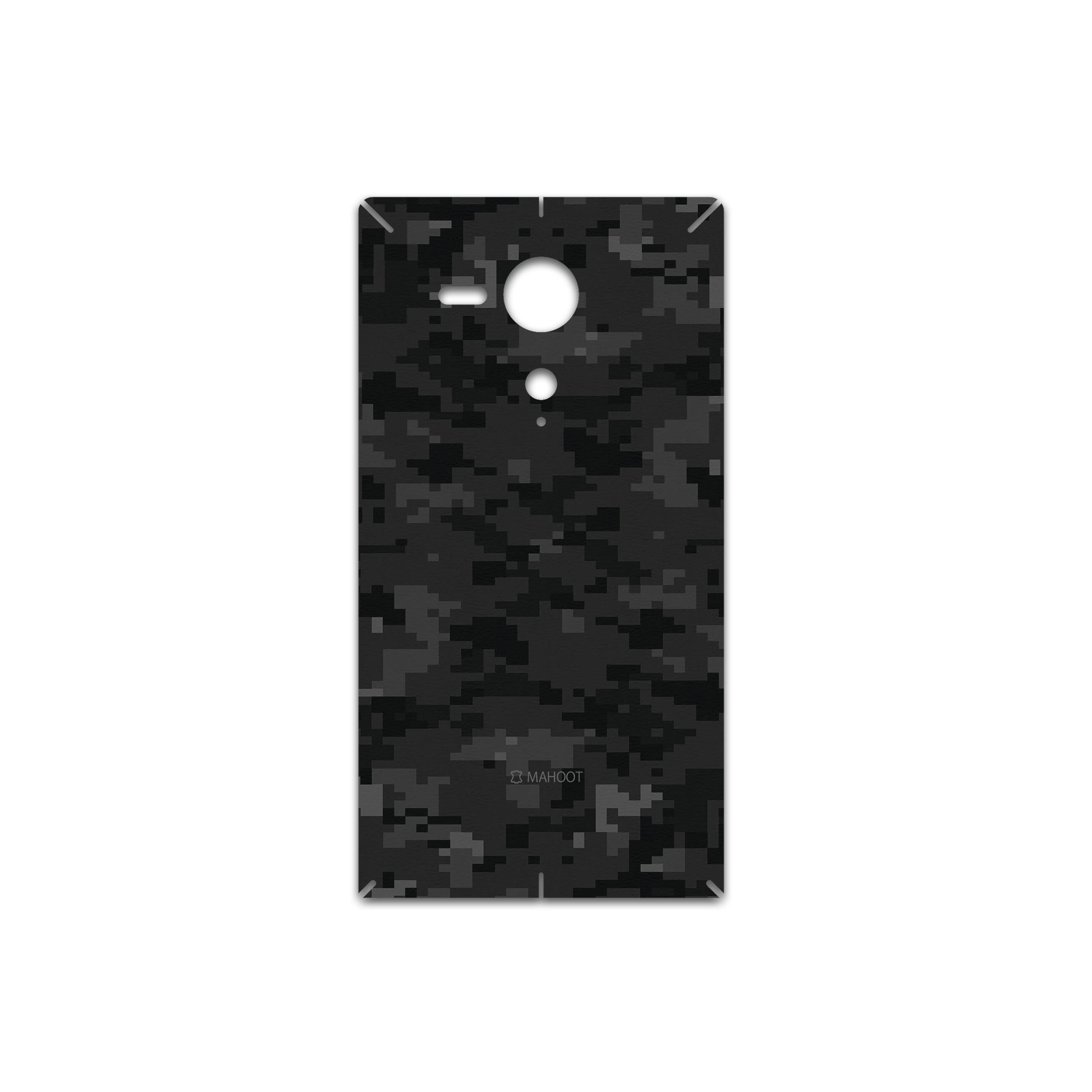 برچسب پوششی ماهوت مدل Night-Army-Pixel مناسب برای گوشی موبایل سونی Xperia SP