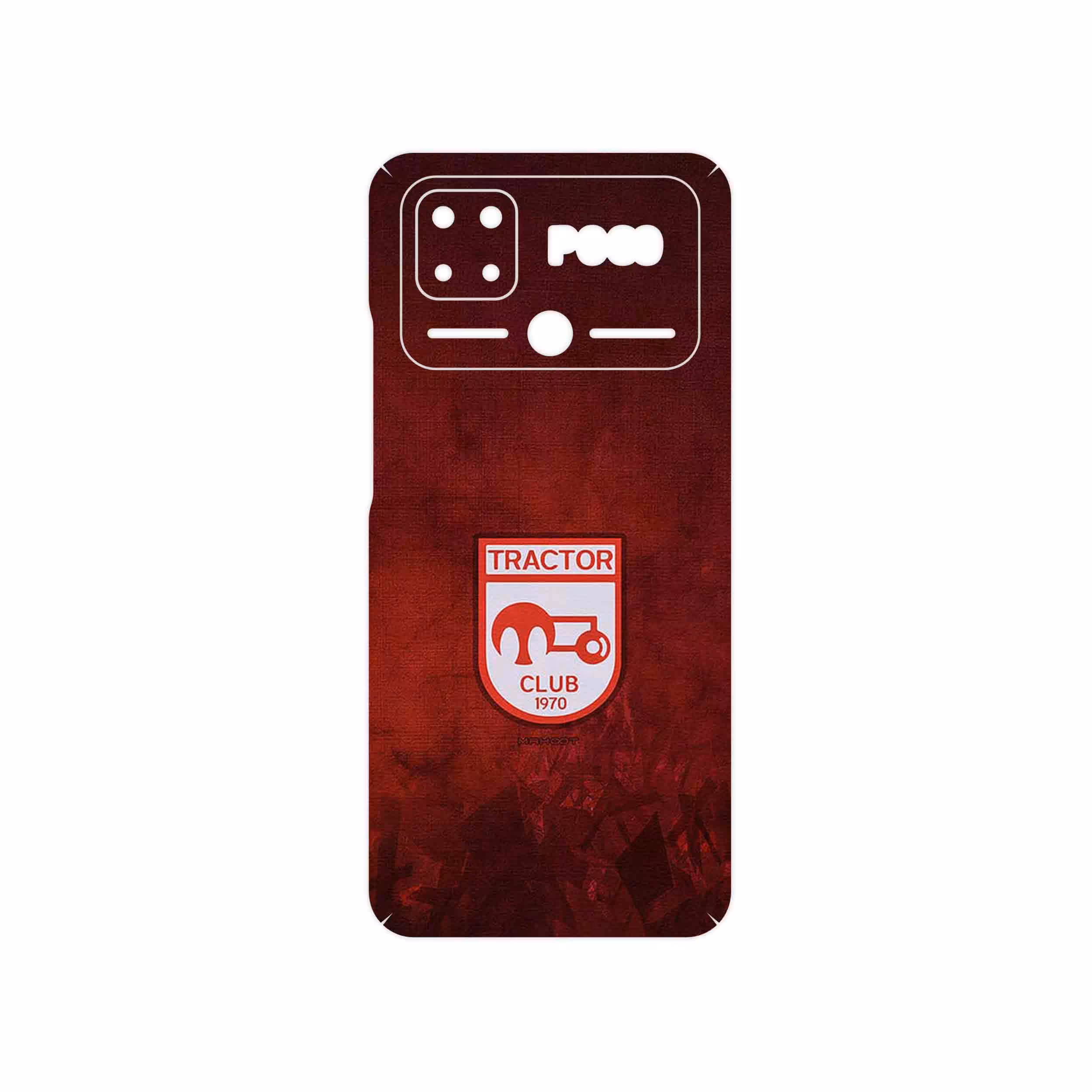 برچسب پوششی ماهوت مدل Tractor مناسب برای گوشی موبایل شیائومی Poco C40