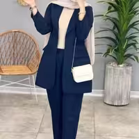 مانتو شلوار زنانه پرشیا مدل سورین