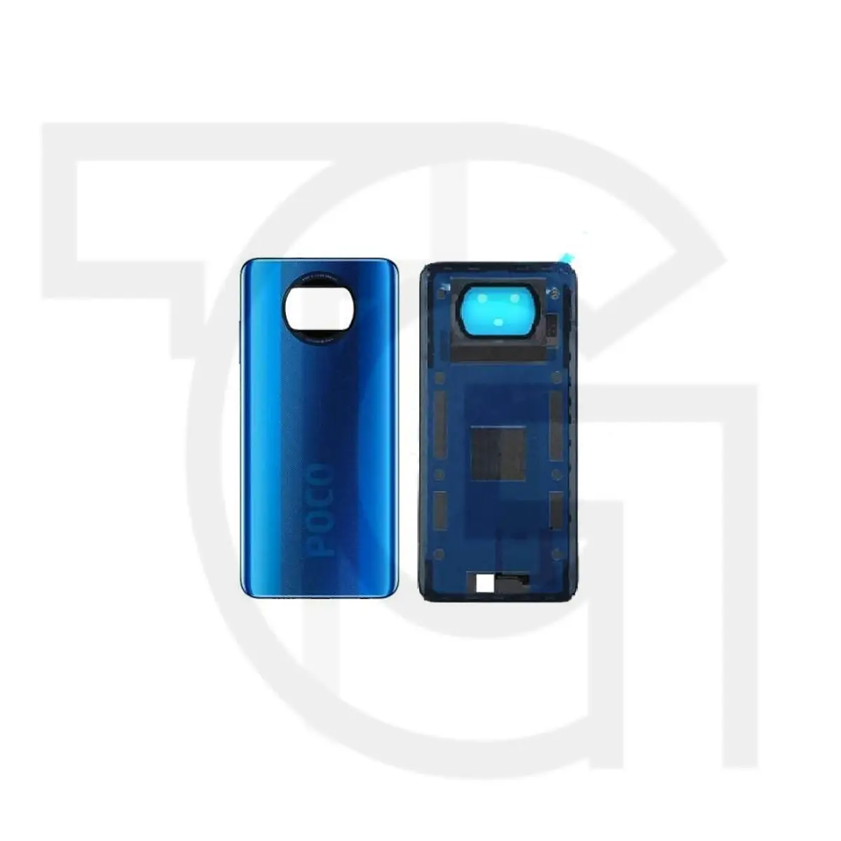 درب پشت پوکو (آبی‌لاجوردی) Back Door Xiaomi Poco X3