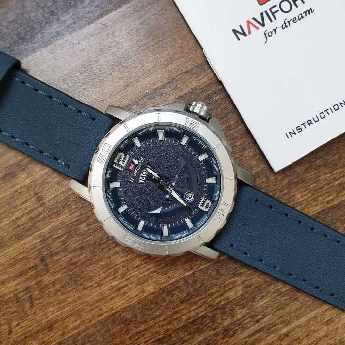 ساعت مچی مردانه ناویفورس اورجینال روزشمارفعال . Naviforce 