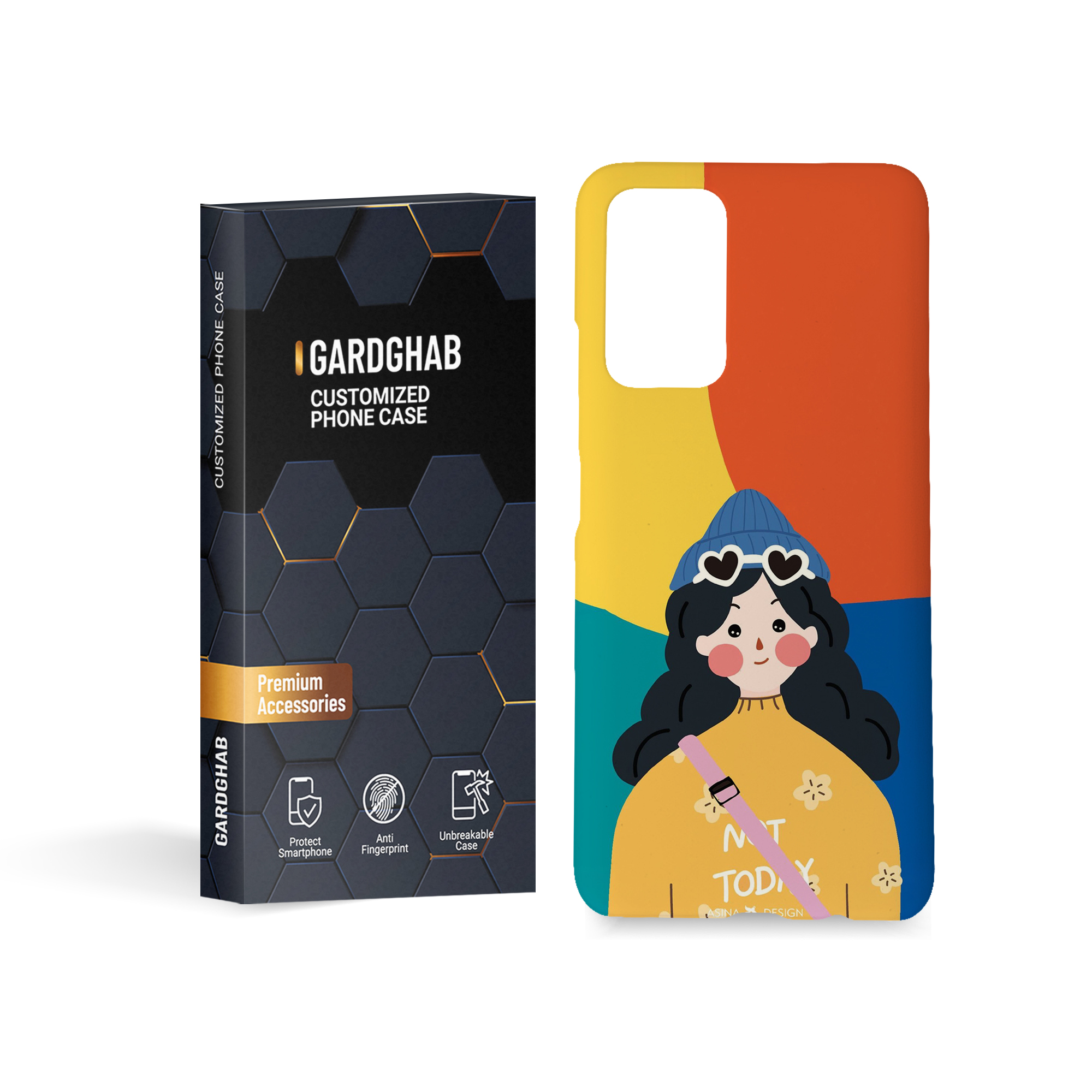 کاور گارد قاب مدل دخترانه مناسب برای گوشی موبایل شیائومی Poco M4 Pro 5G