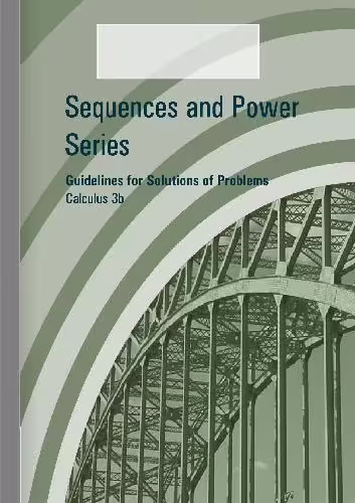 خرید و دانلود نسخه کامل کتاب Calculus 3b, Guidelines for Solutions of Problems