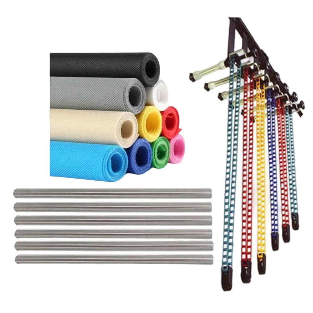 کیت فون زنجیری شش تایی   فون شطرنجی 3×5   لوله آهنی 3 متری