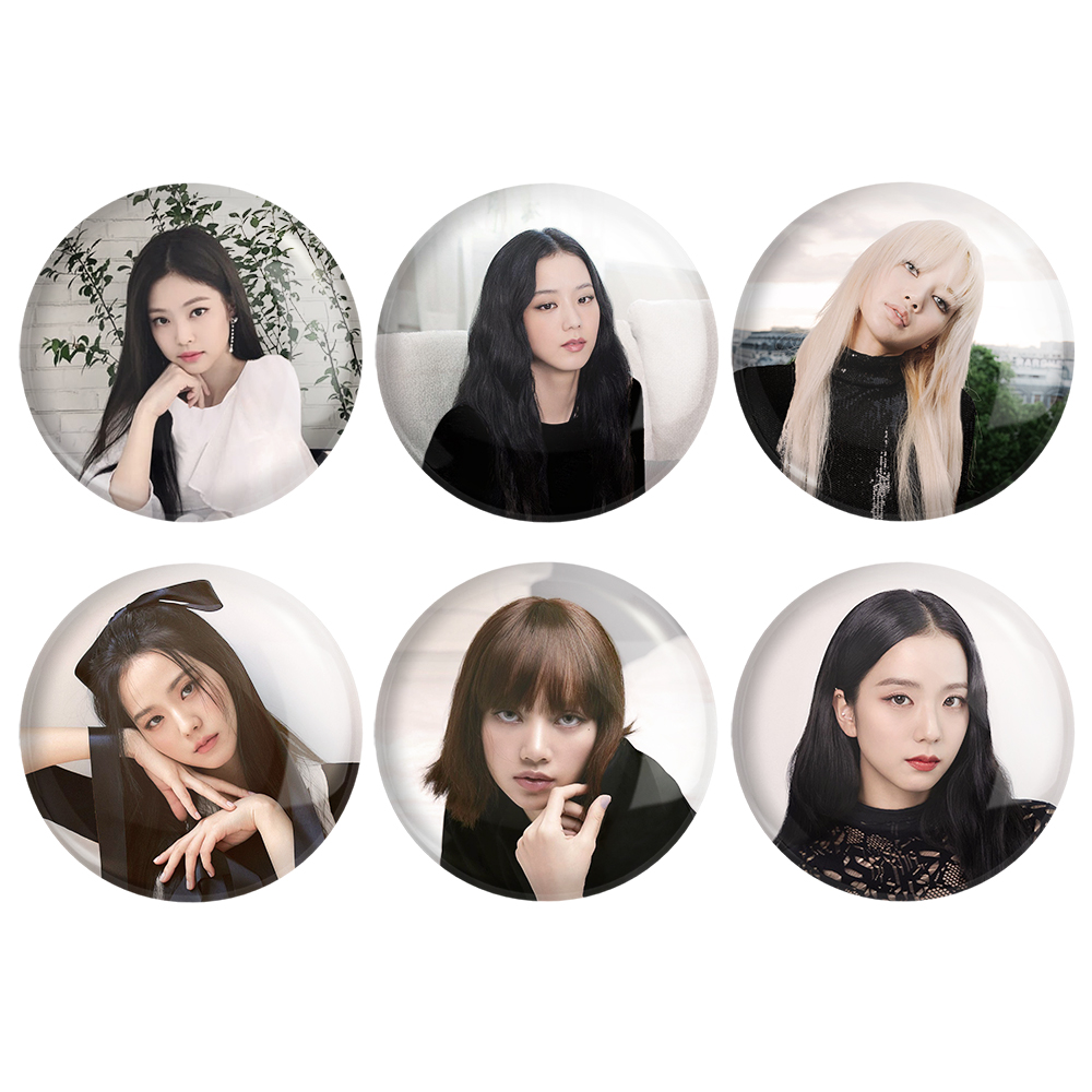 پیکسل خندالو مدل گروه بلک پینک BLACKPINK کد 891A مجموعه 6 عددی