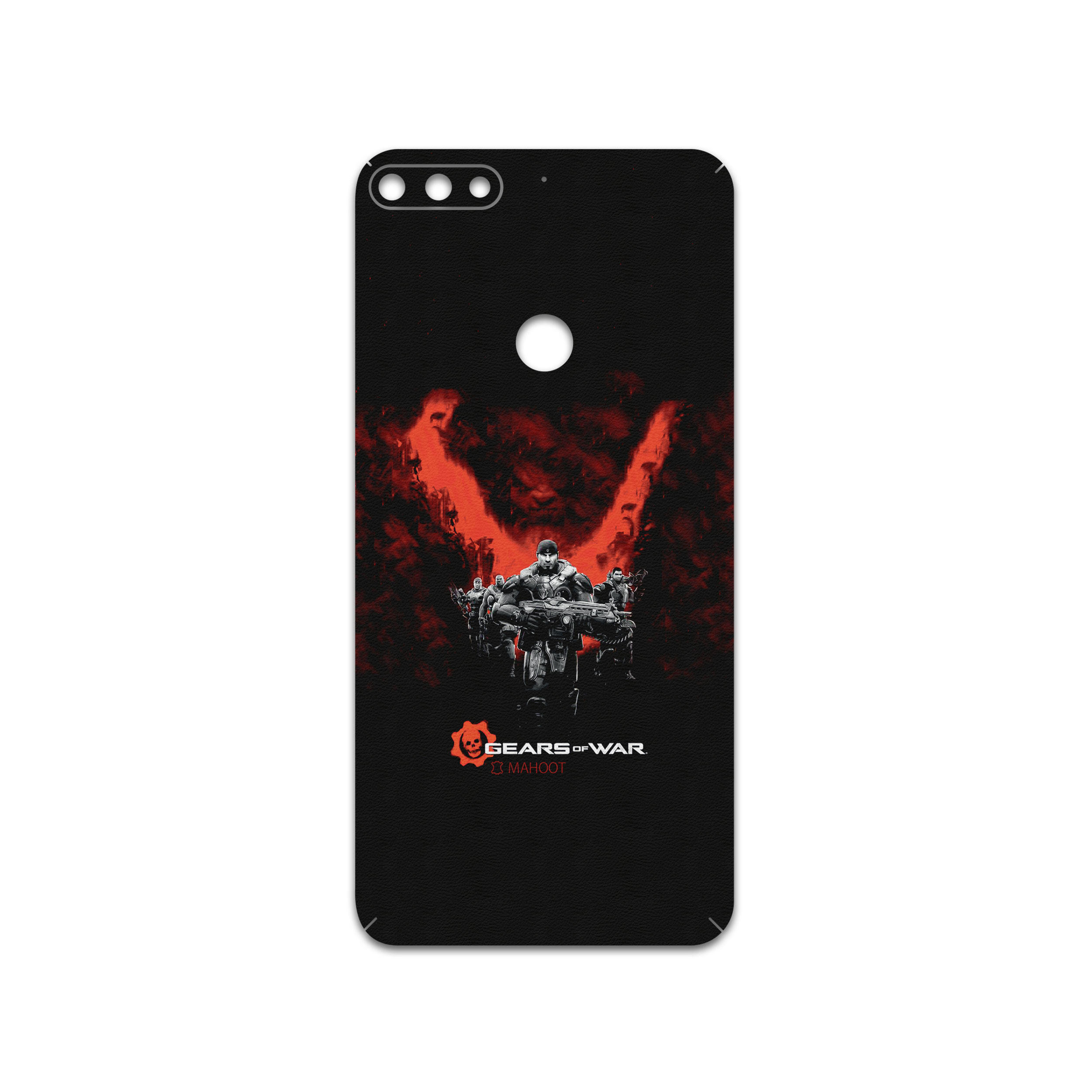 برچسب پوششی ماهوت مدل GEARS-OF-WAR-Game مناسب برای گوشی موبایل آنر 7C