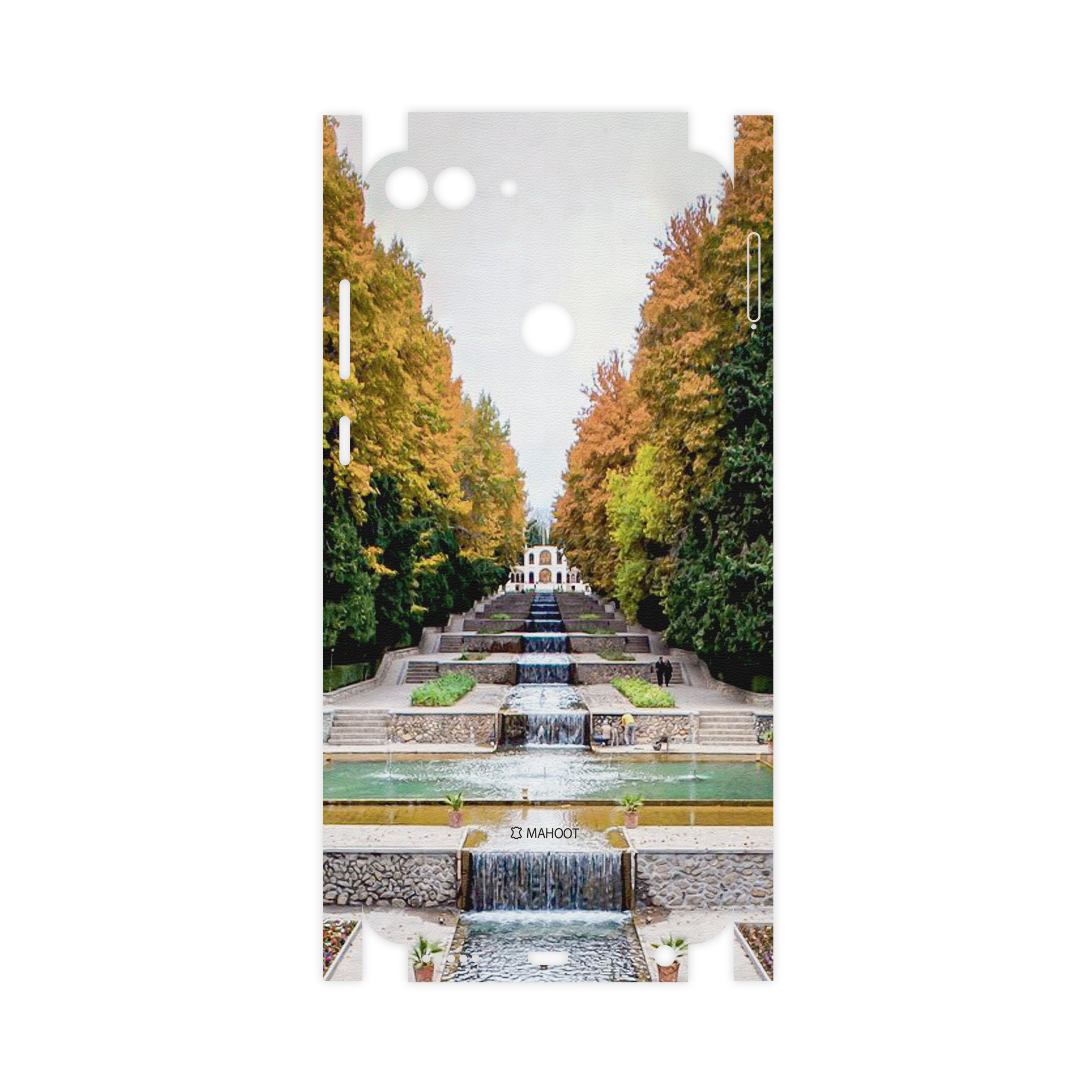 برچسب پوششی ماهوت مدل SHAHZADEH-Garden-FullSkin  مناسب برای گوشی موبایل هوآوی P Smart