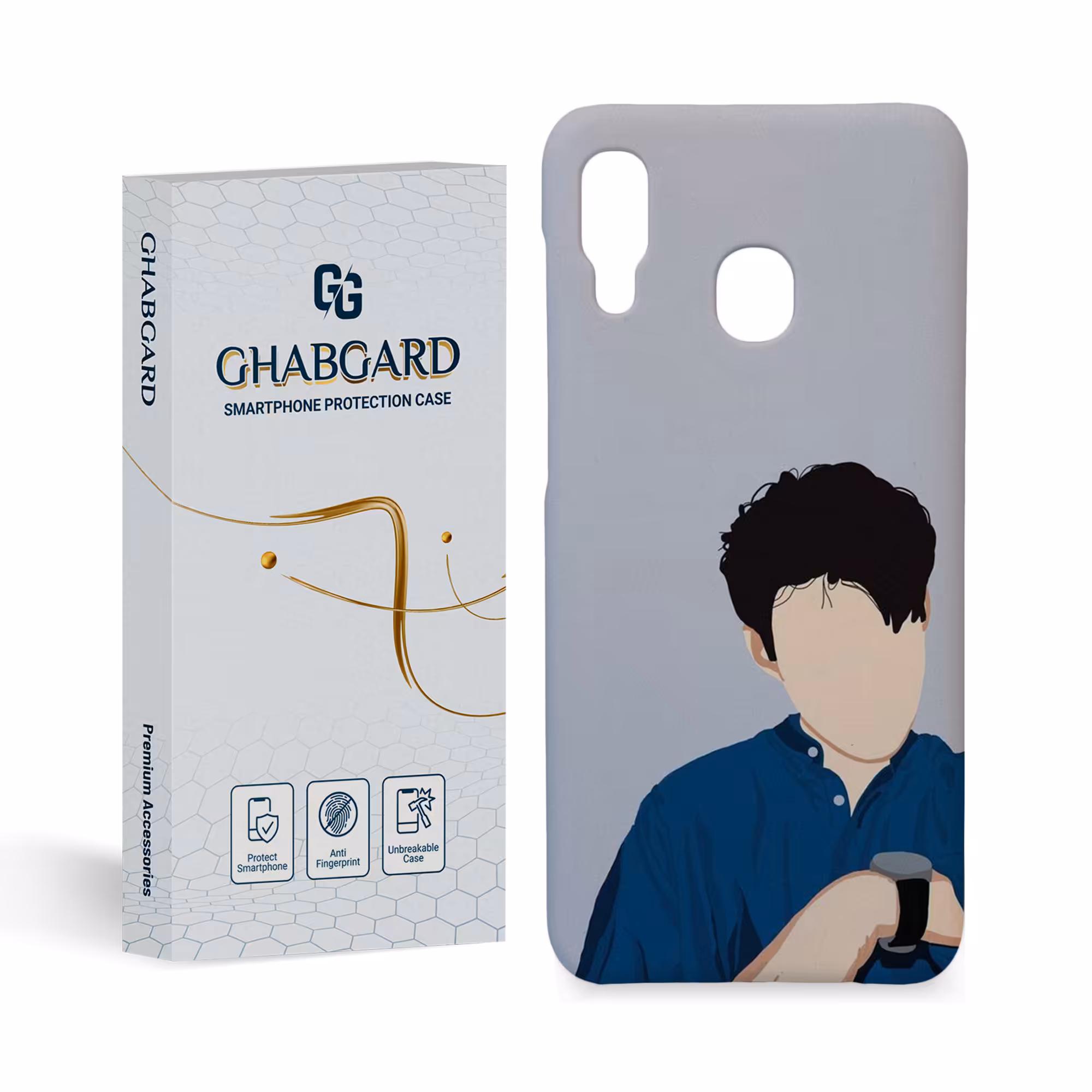 کاور قاب گارد مدل پسرانه مناسب برای گوشی موبایل سامسونگ Galaxy a30 /a20