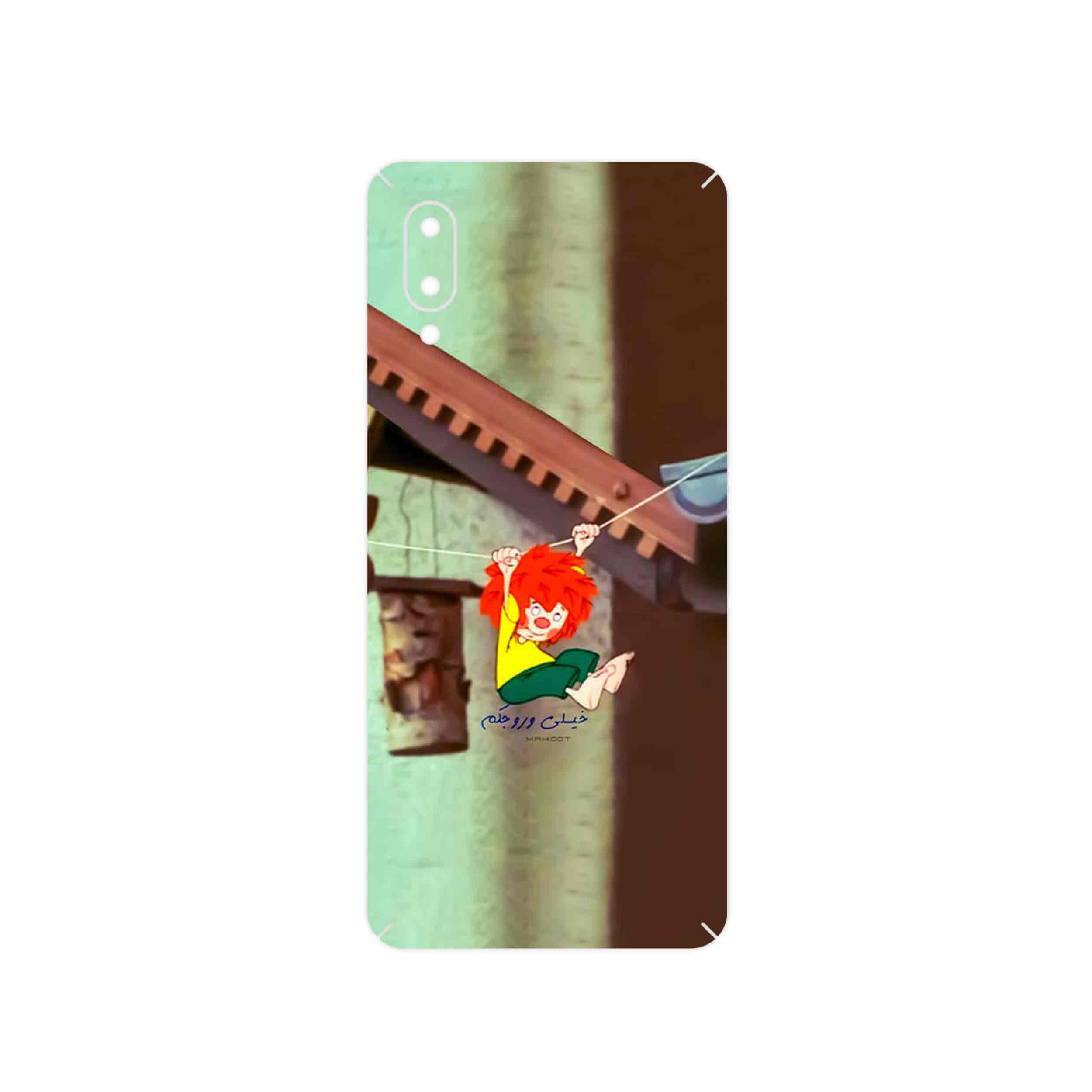 برچسب پوششی ماهوت مدل Meister Eder und sein Pumuckl مناسب برای گوشی موبایل سامسونگ Galaxy A02