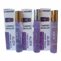 عطر جیبی زنانه سوئیس آرمی مدل تیری ماگلر حجم 35 میلی لیتر مجموعه 3 عددی