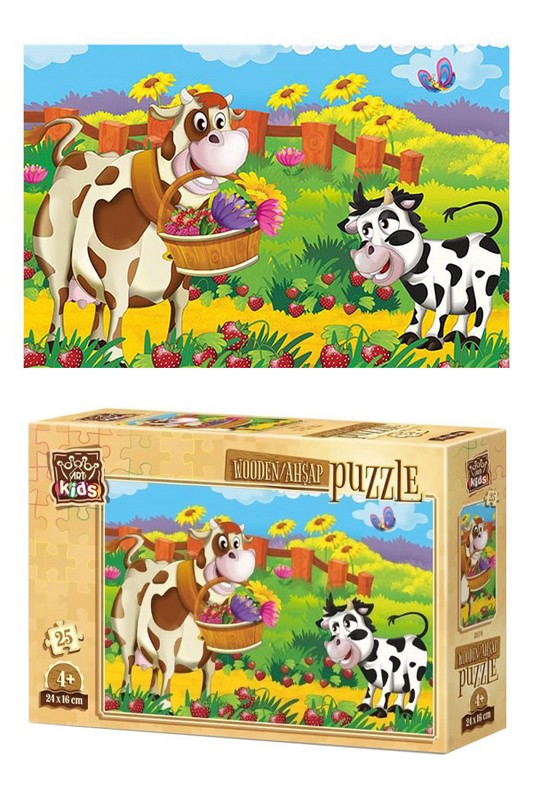 پازل romantic cow 5870 puzzle 25