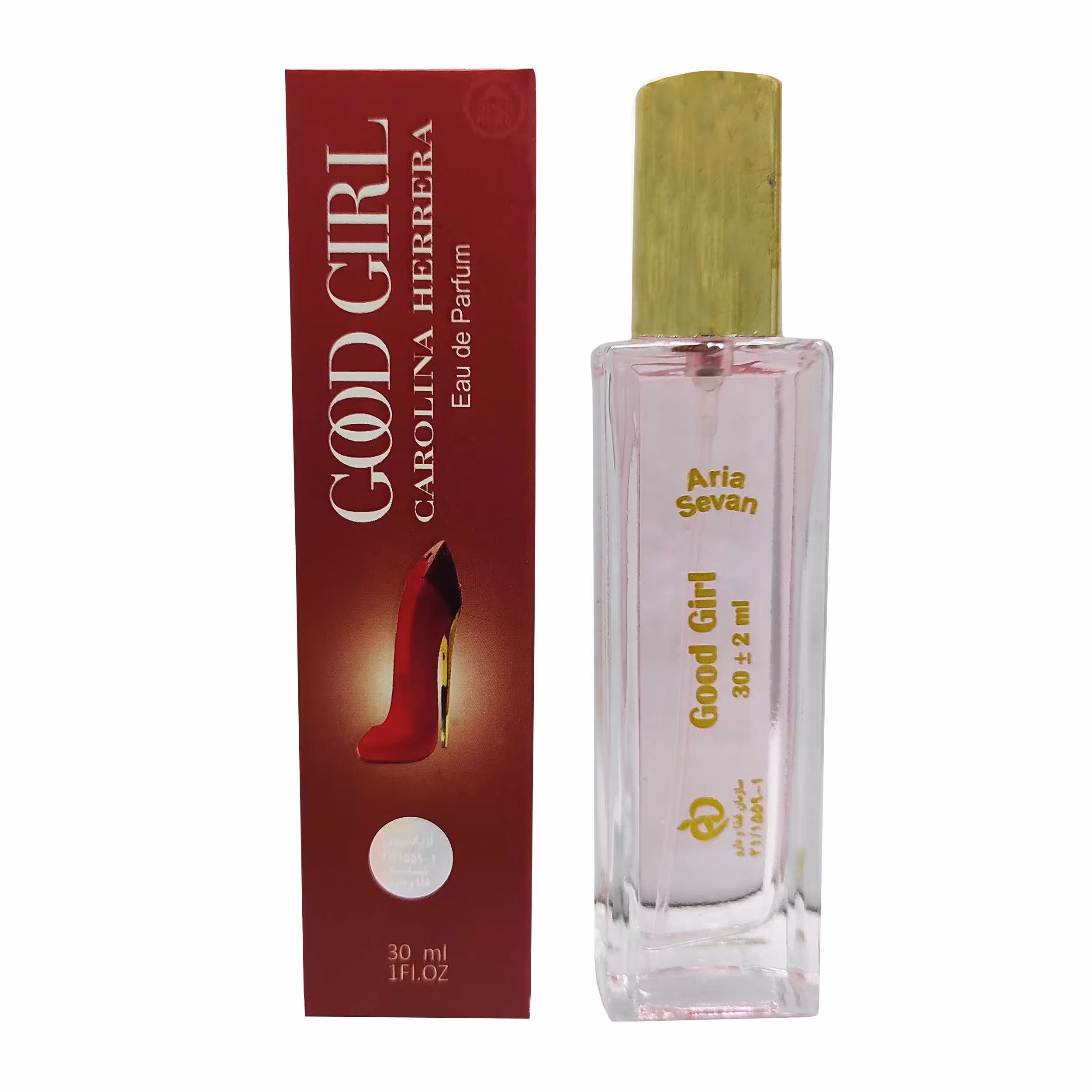 عطر جیبی زنانه آریاسون مدل گود گرل حجم 30 میلی لیتر