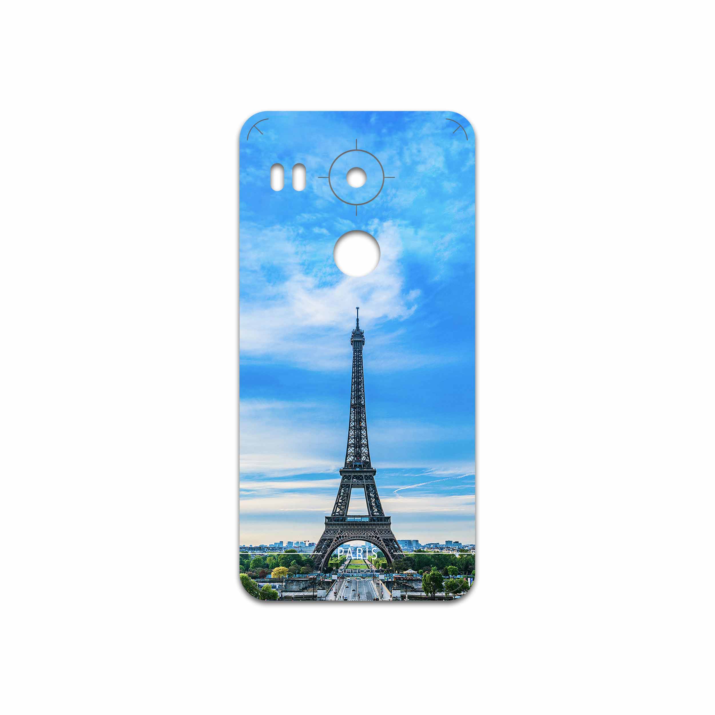 برچسب پوششی ماهوت مدل Paris City مناسب برای گوشی موبایل گوگل Nexus 5X